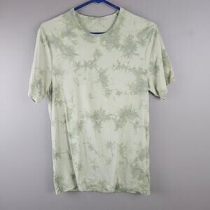 Lululemon The Fundamental Green T Shirt Preppy Activewear Size Medium